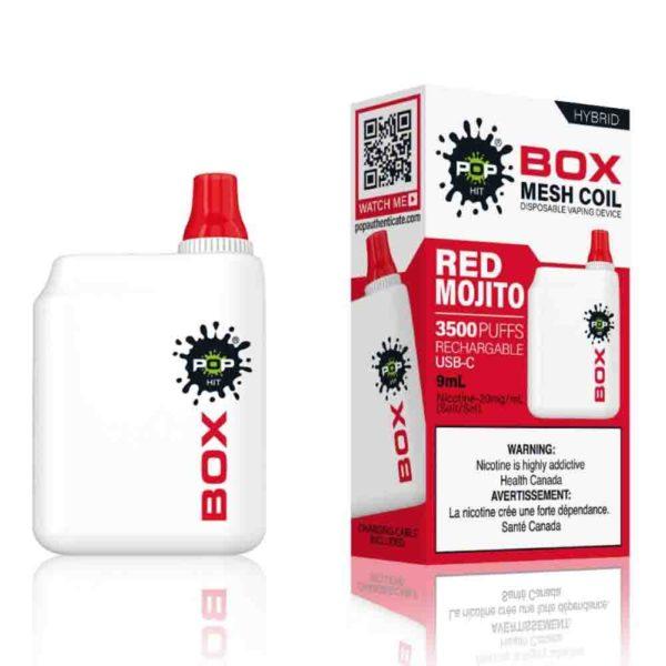 Red Mojito Pop Box 3500 Puffs