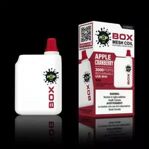 Apple Cranberry Pop Box 3500 Puffs